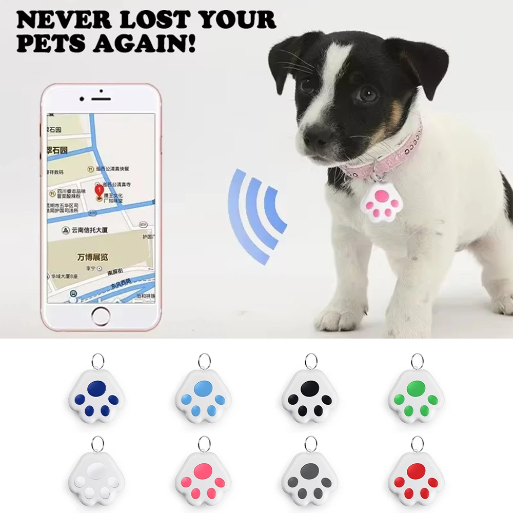 Dog Paw Mini GPS Tracker Cat Dogs Children Elderly Anti Lost Device Intelligent Tracking Locator 1005008034922753