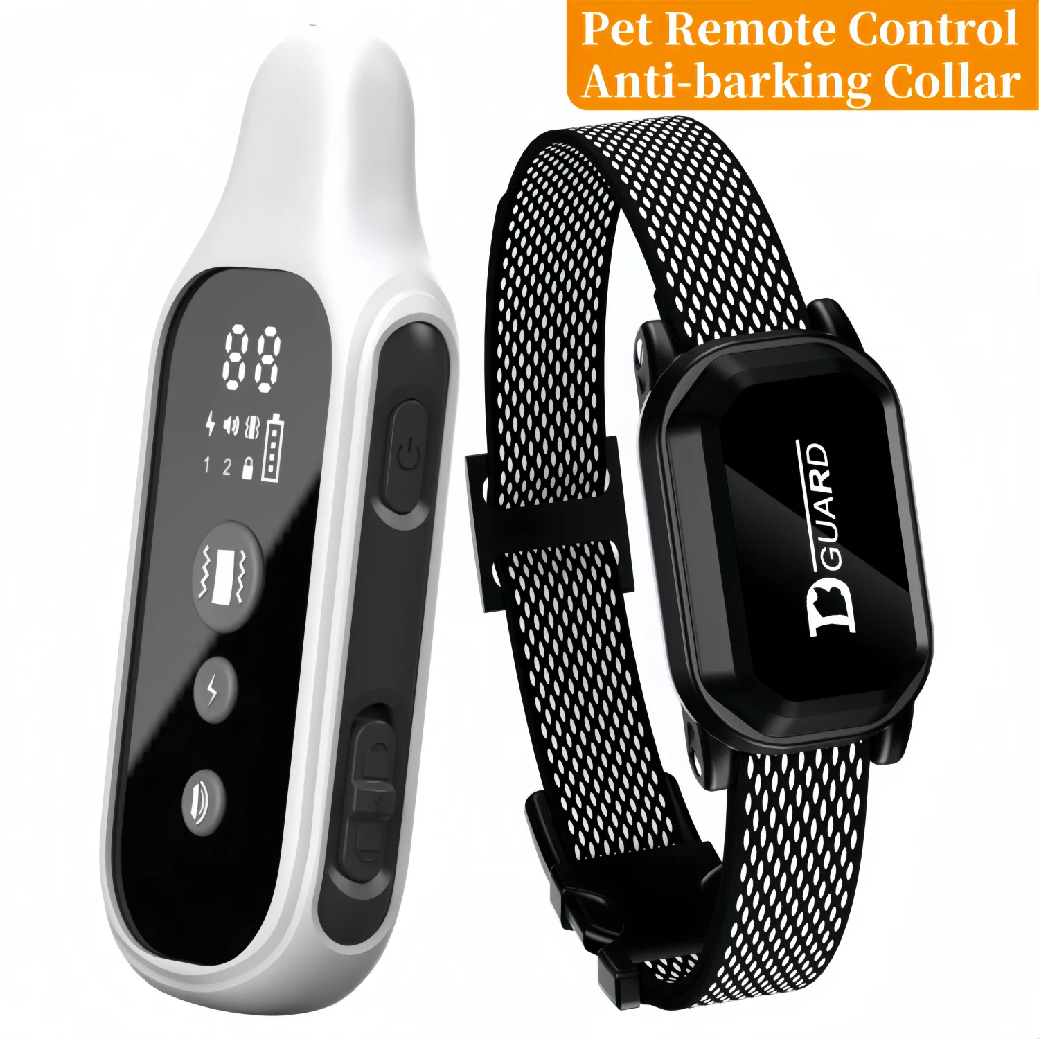 Digital Dog Training Collar Waterproof Rechargeable Remote Control Pet with LCD Display For (800m) 1005008040450321