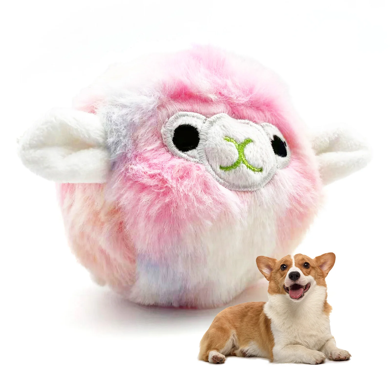 Pet Dog Toys, Plush Prickly Balls, Squeaking Sounds, Cute Alpaca Teeth Grinding 1005008045728664