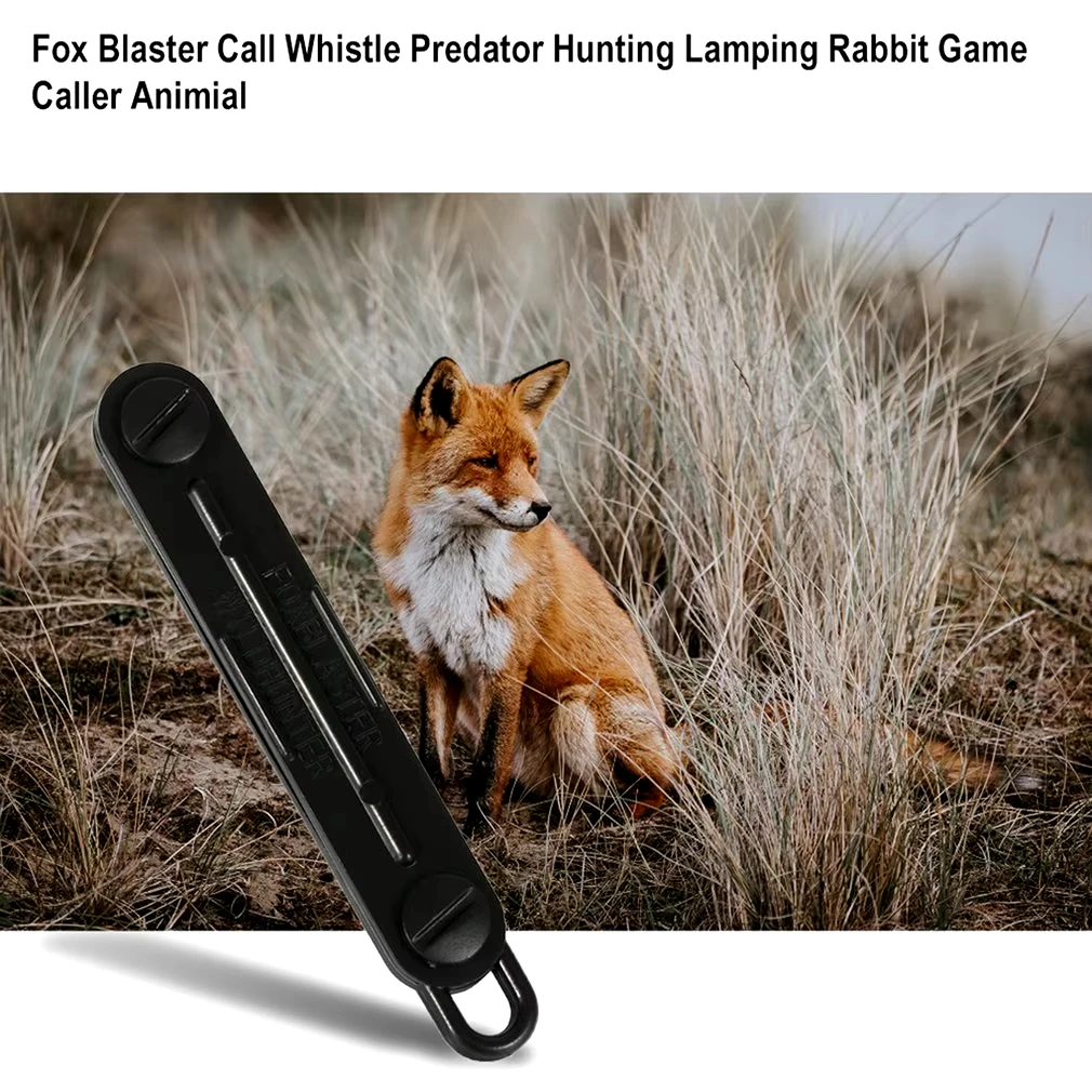 Outdoor Fox Down Fox Blaster Call Black Whistle Predator Hunting Lamping Calling Rabbit Game Caller 1005008068510388