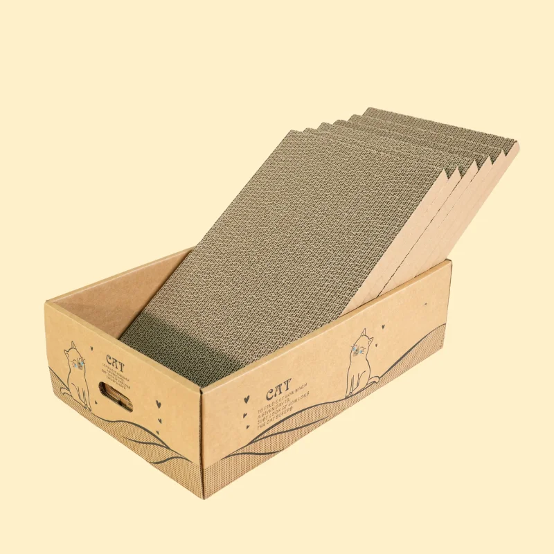 Cat Scratching Posts, 13" Wide Extra Large, Reversible Cardboard Scratching Posts for Large (6 Pack) 1005008071154458