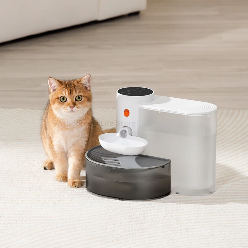 Dispenser Cat Water Fountain Moving Water Unplugged Automatic Water Feeder Pet Dog Drinker Pet 1005008077647368