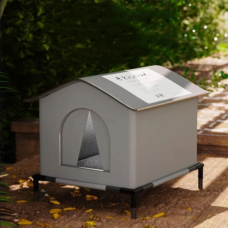 Stray Cat Dog House Waterproof Outdoor Winter Warm Pet Cave Sleeping Beds Home Foldable Washable 1005008095096437