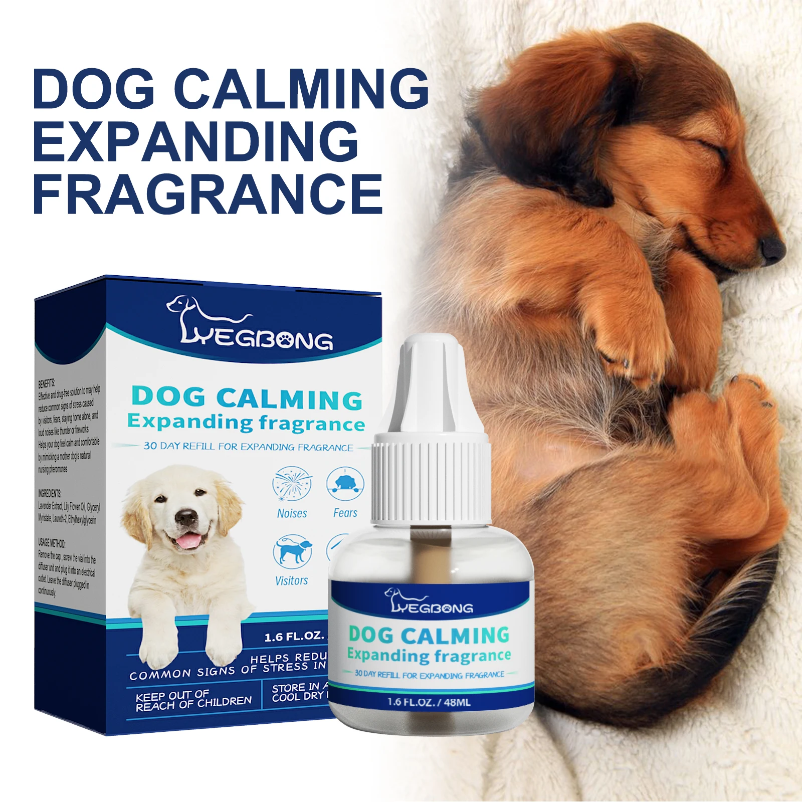 Pet Emotion Care Liquid: Calming and Soothing to Relieve Anxiety in Cats and Dogs 1005008104561115