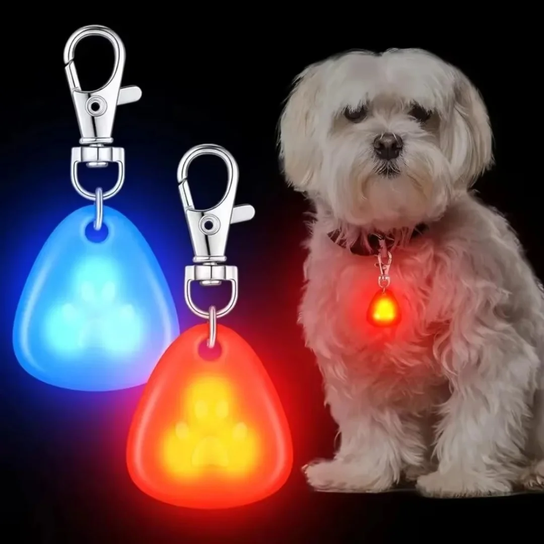 LED Pet Pendant Collar Waterproof Dog Collar Light for Outdoor Walking Safety Silicone LED Dog 1005008106059319