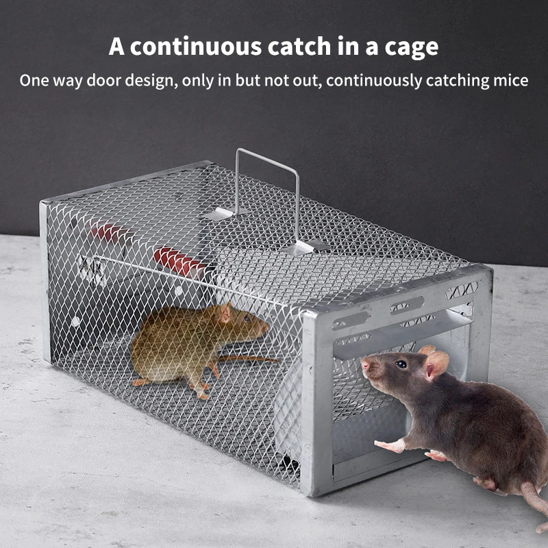 Multi-Catch Rodent Mouse Trap Rat Trap Cage Pest Control All Mice and Rat Can Fit in Mice Rodent 1005008114310276