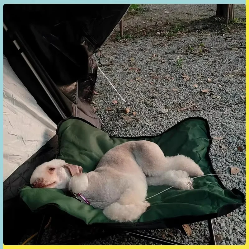 Outdoor Dog Hammock Pet Bed Chair Cushion Foldable Puppy Camping Lunch Cat Bed Sofa Pet Accessories 1005008120677033