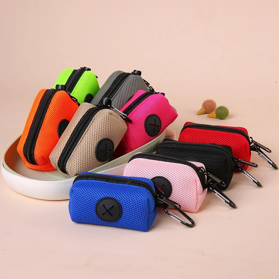Dog Poop Bag Carrier Portable Pet Waste Bag Dispenser Luxury Stylish Dog Garbage Holder Dispensers 1005008135071478
