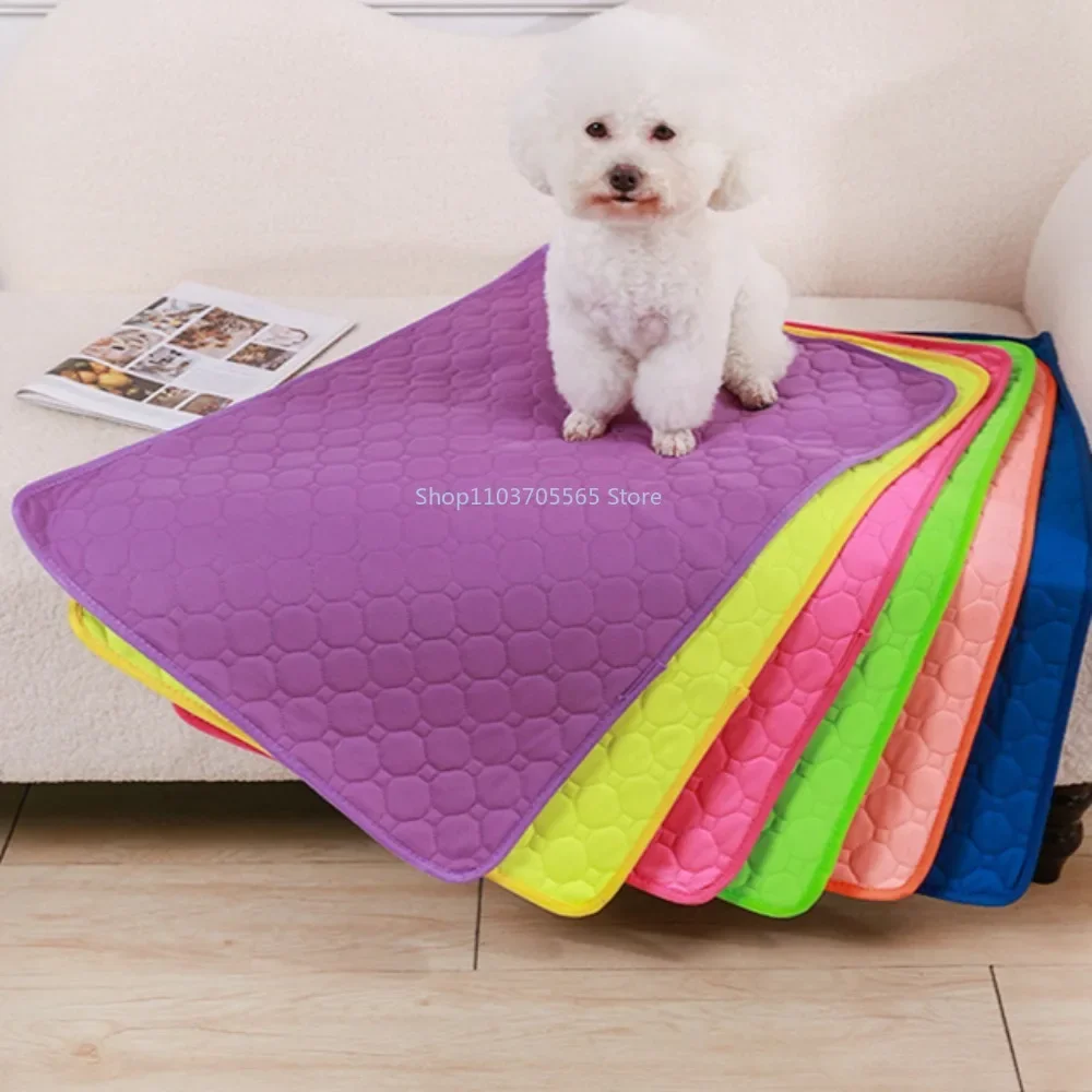 Reusable Dog Pee Pad Blanket Absorbent Diaper Washable Puppy Training Pad Pet Bed Urine Mat for Pet 1005008152402493
