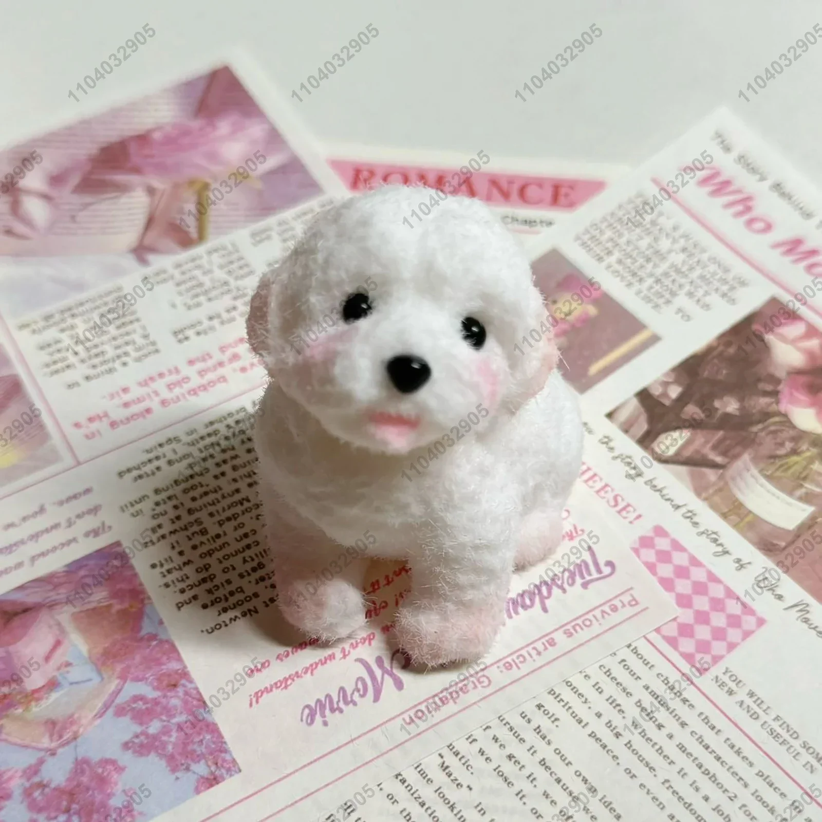 Puppy Taba Squishy White Dog Fidget Toy Cute Animal Funny Squeeze Toy Stress Relief Toy 1005008155383924