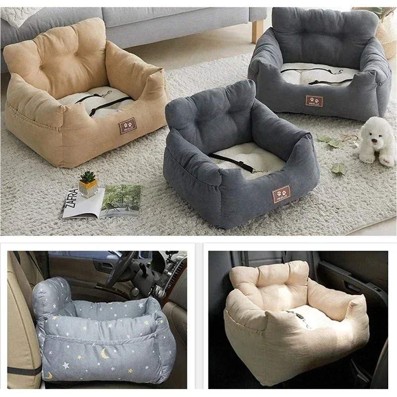 Fashionable Travel Car Carriers Pet Car Seat Cover Pet Carrying Bag Pet Sofa Seat Pad 1005008157360583