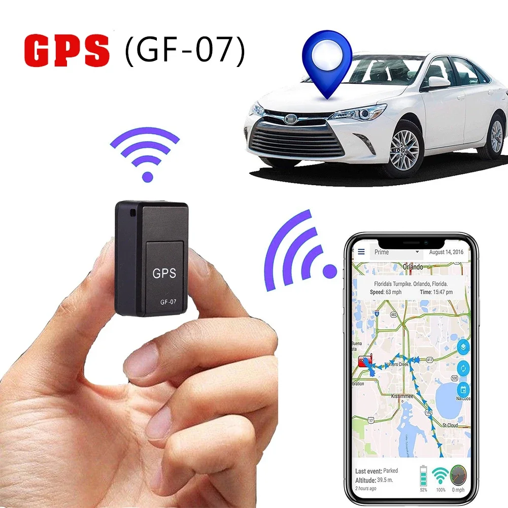 GF07 Magnetic Mini Car Tracker GPS Real Time Tracking Locator Device Magnetic GPS Tracker Real-Time 1005008163665366