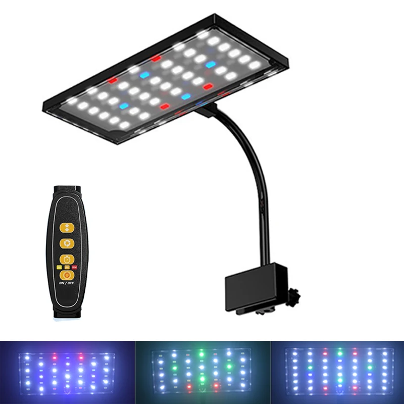 USB Aquarium LED Light Full Spectrum Aquatic Plant Grow Lamp Fish Tank Adjustable Brightness 1005008176196045