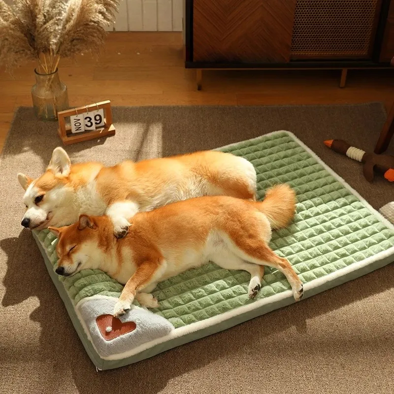 Winter Warm Dog Bed Mat Thickened Dog Sofa Mat for Small Medium Large Dogs Cats Deep Sleep Fluff 1005008181335899