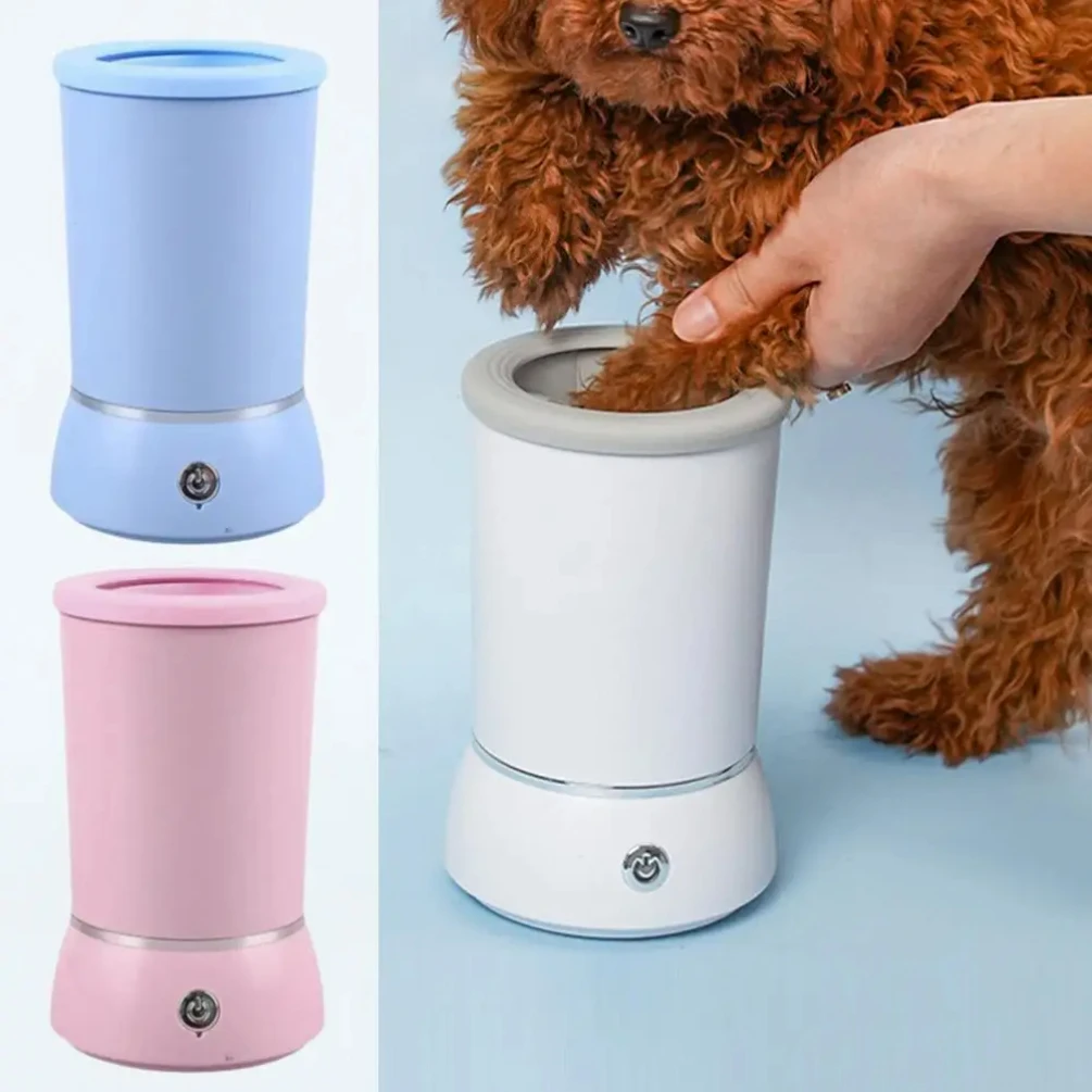 Portable Dog Paw Washer Automatic Pet Paw Cleaner Electric Paw Massager USB Rechargeable Designed 1005008213421914