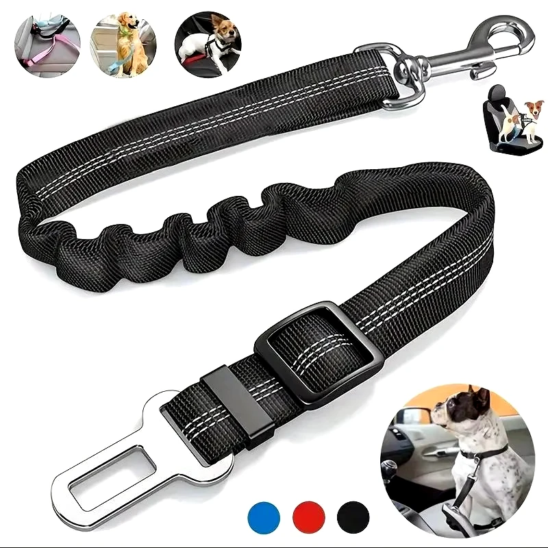 Top-Grade Pet Car Safety Belt Dogs Cats Reflective Line Adjustable Seat Belt Length 1005008218755414