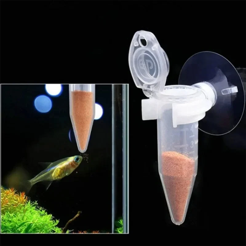 Automatic Fish Feeder Brine Prawn Feeder Red Worm Feeder Worm Hopper Cup Aquarium 1005008226543297