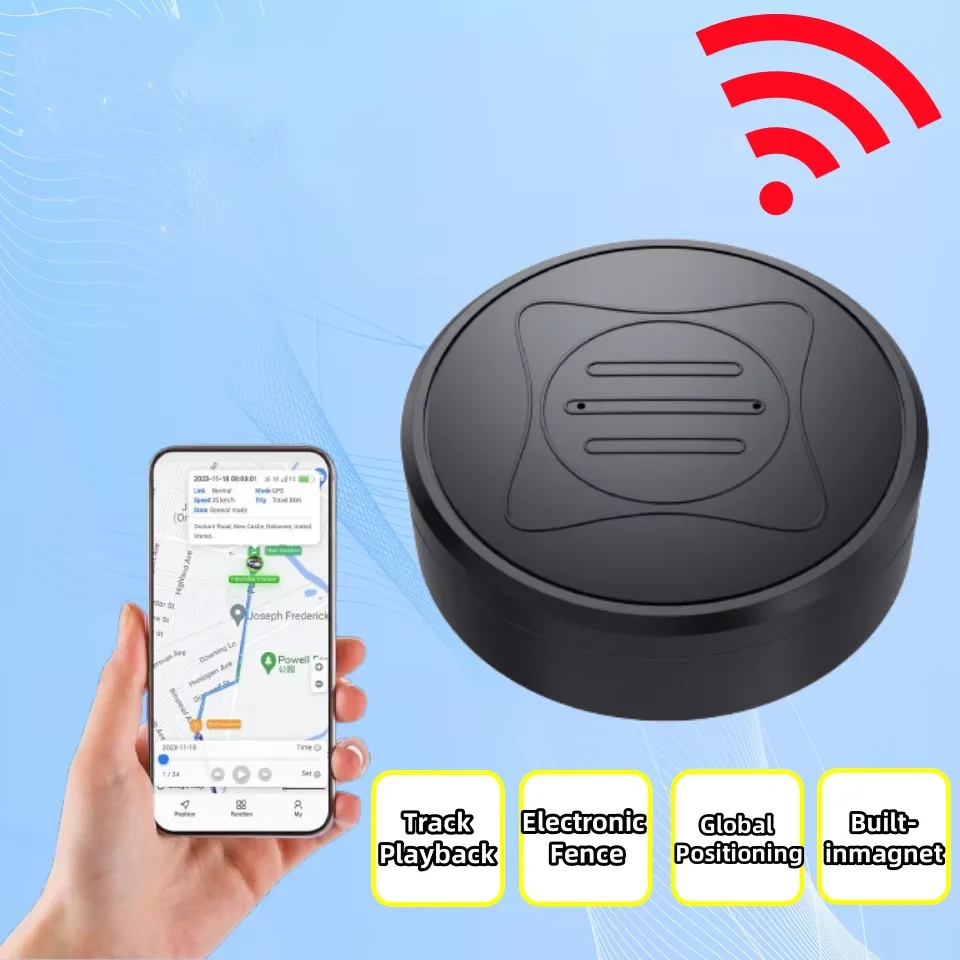 GPS Tracker Strong Magnetic Car Anti-Lost Device Pet Kids Bag Racking for IOS Android Smart 1005008234609270