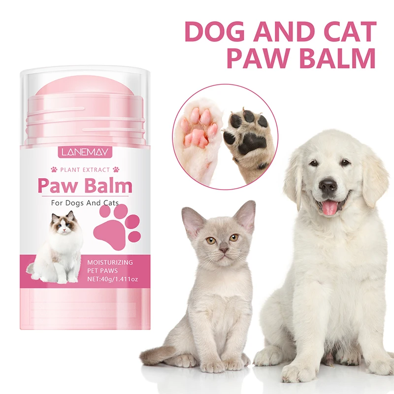 Cats Paw Protector Cream Cat Nose and Paw Balm Pet Feet Moisturizer Foot Cream for Dog Crack (40g) 1005008256876656