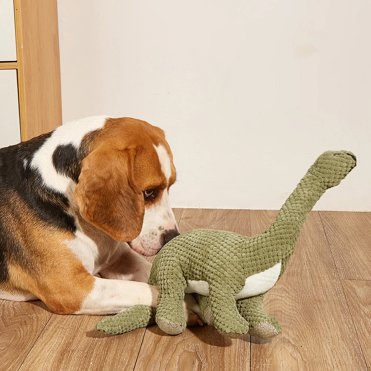 Plush Dog Toys Home Relax Pet Toy Dinosaur Puppet Doll Bite Resistant Squeaky Toys for Small Medium 1005008278906201