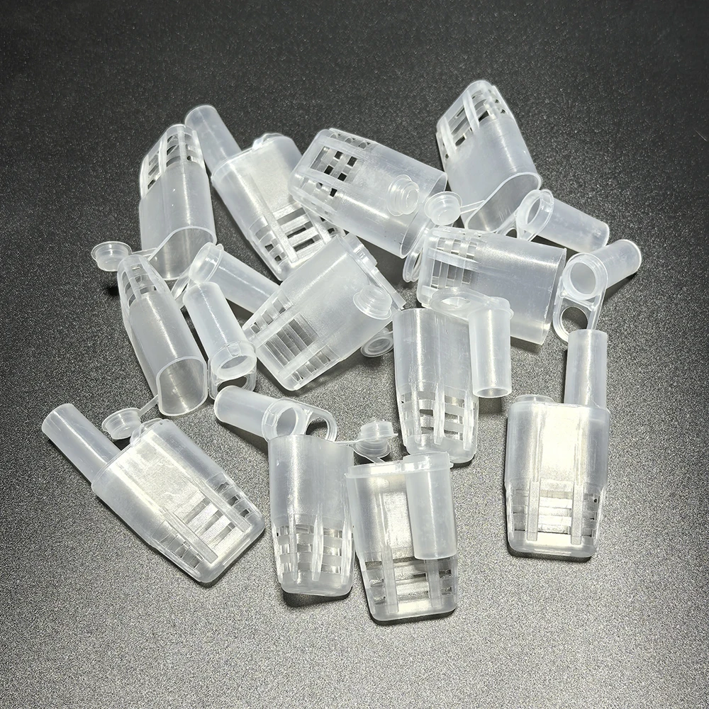 Bee Queen Cages Protection Queen Wangtaipu Bee Equipment Plastic White Safety Beekeep Cage (120 Pcs) 1005008279866222