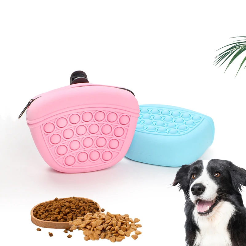 Dogs Soft Washable Outdoor Feed Storage Pouch Food Reward Silica Bags Pet Portable Dog Training 1005008289764968