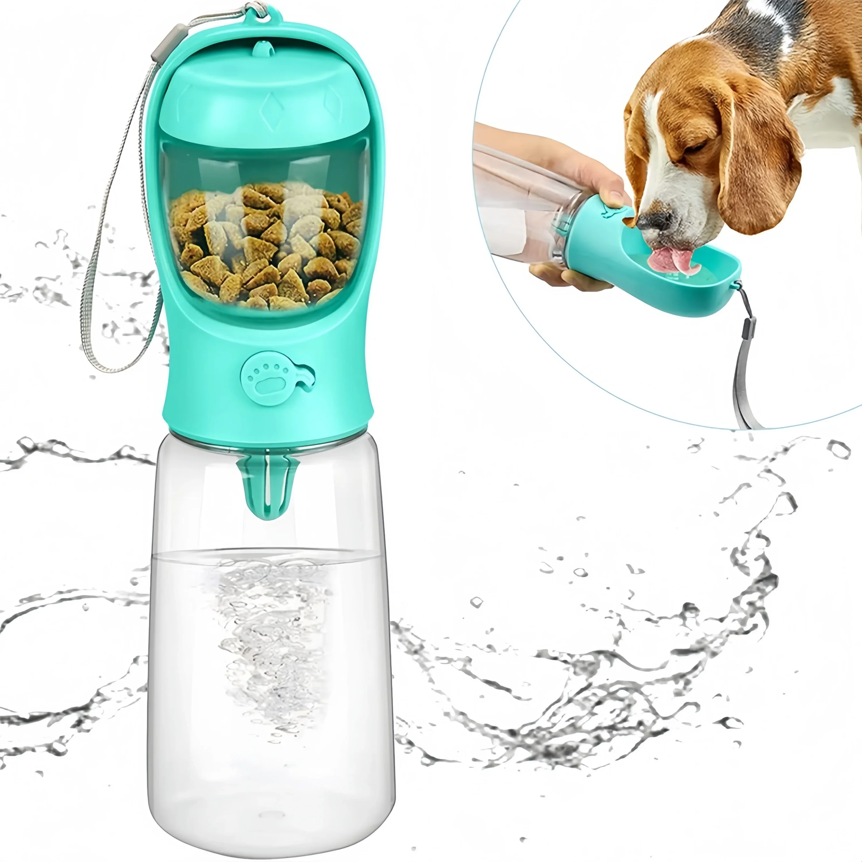 Pets Dog Water Bottle Portable Food Grade Material Cat Travel Pet Cup with Dispenser Puppy 1005008291599901