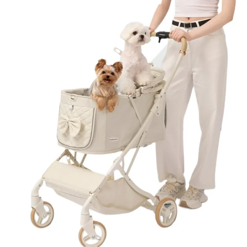 Outdoor Pet Stroller Travel Breathable Lightweight Puppy Stroller Convenient One-Touch Folding 1005008303563395