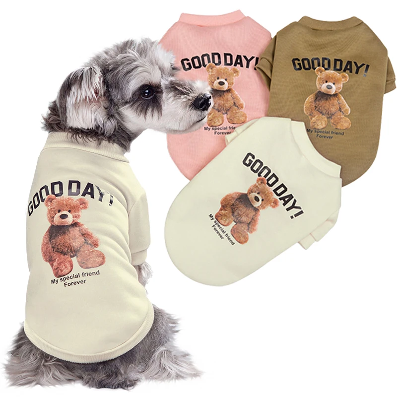 Pet Clothes Cartoon Bear Pet Shirt Puppy Clothes Pet Jacket for Small Medium Dog Cat Chihuahua 1005008304215620