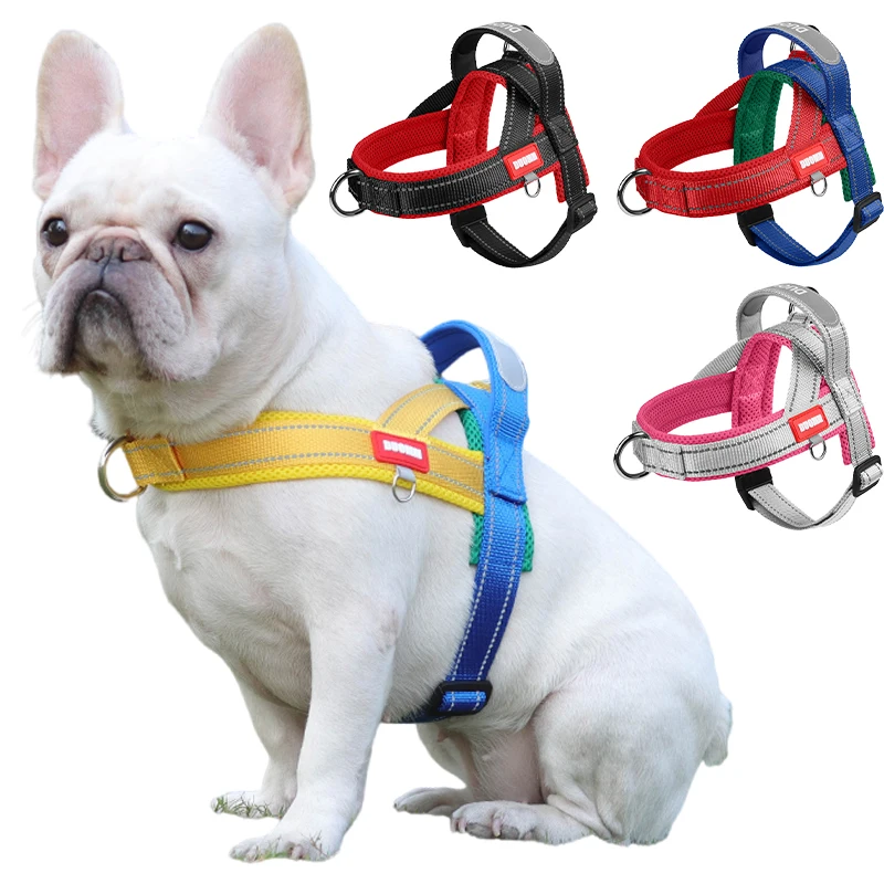 NEW Dogs Harness Saddle-Type Pet Chest Strap for Small Medium Large Dogs Harnesses Puppy Collar 1005008305732442