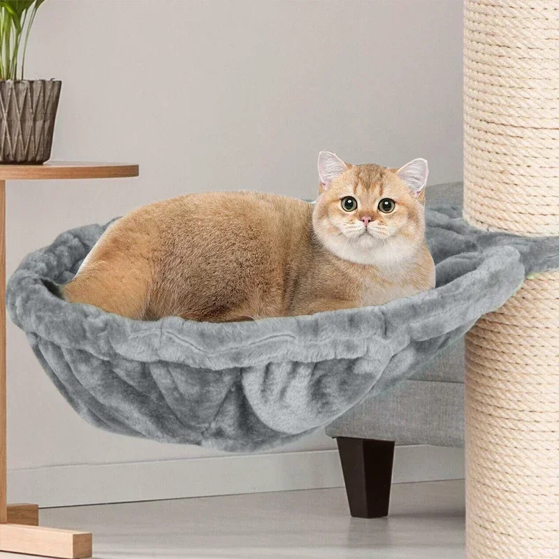 Cat Crawl Instead of Hammock Solid Color Warm and Comfortable Plush Cat Basket Nest Crawl 1005008308359250