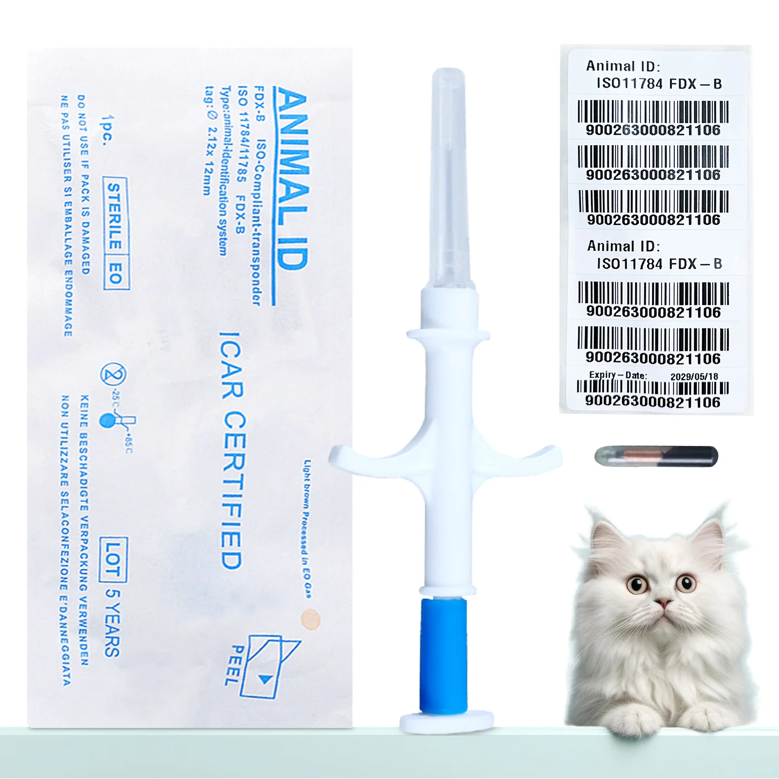 2.12/1.4 Pet Electronic Tag (20PCS) 1005008318274892