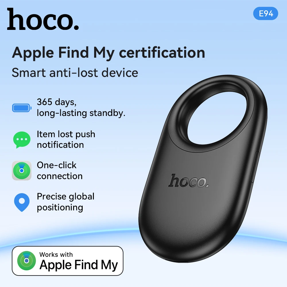 HOCO E94 Airtag GPS Intelligent Positioning Pets Dog Key Trackers Smart Anti-Lost Device with Case 1005008320025945