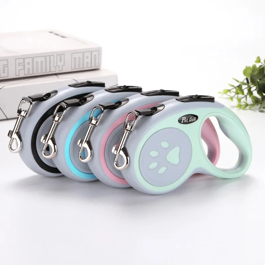 Nylon Dog Leash 3m/5m Automatic Retractable Lead Durable Cat Traction Rope Extending for Small Dogs 1005008323270956