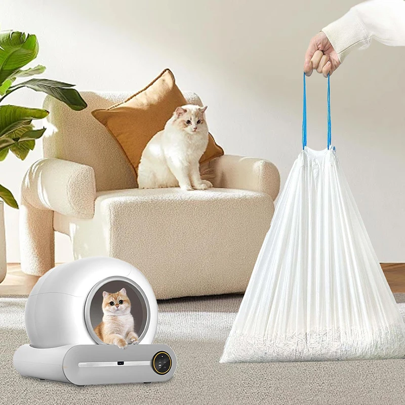 Intelligent Litter Box Garbage Bag Potty Bags for Portable Toilet with Drawstring Training Toilet 1005008328191961