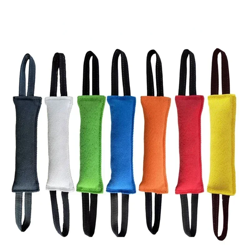 Durable Dog Bite Stick Creative Dog Tug Toy Non-Slip Wear-Resistant Pet Dog Training Flax Sleeve Toy 1005008331095237