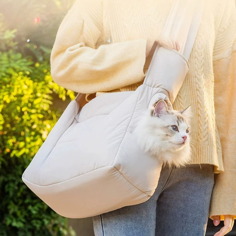 Pet Carrier Shoulder Bag Cat Carrier Sling Bag Winter Outdoor Puppy Travel Bag Portable Warm Cat 1005008336735671