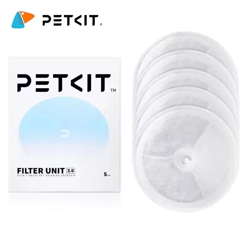 Original PETKIT Filter 3.0 5PCS Pet Automatic Feeder Filter Cat Water Fountain Cat Health Water 1005008347080797