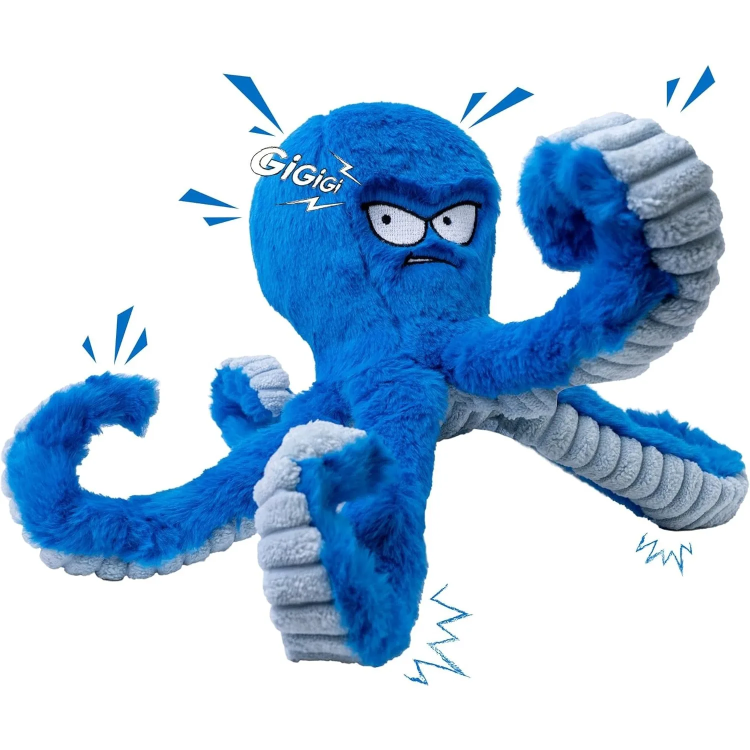 Stuffed Tough Dog Chew Toys Large to Keep Them Busy Interactive Squeaky Tug of War Crinkle Puppy Toy 1005008359158690
