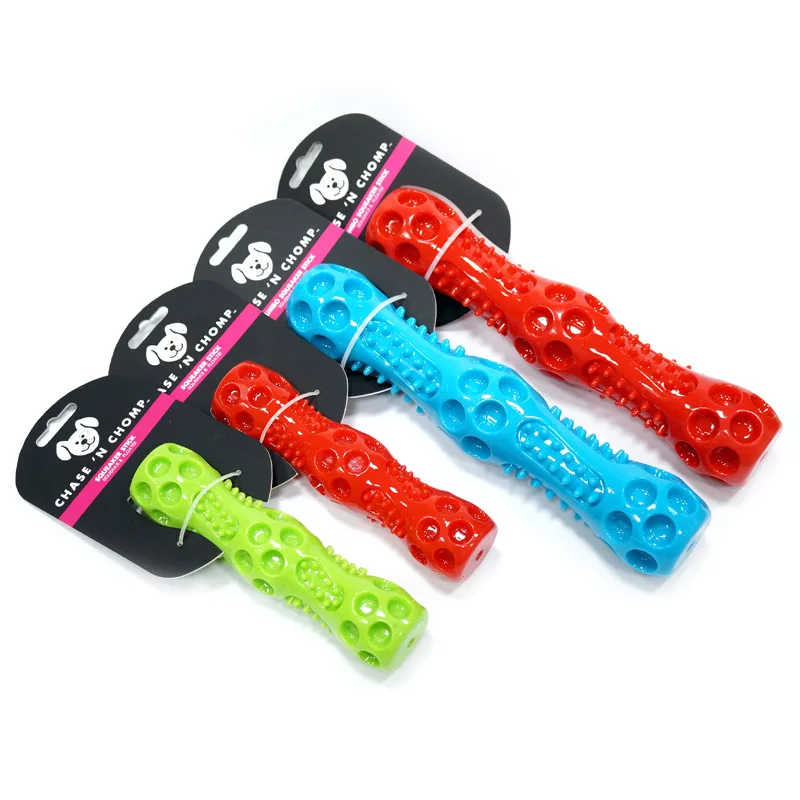Caitec Dog Toys Squeaking Stick Springy Suitable for Tossing and Chasing Very Soft Pet Toy 1005008365712997
