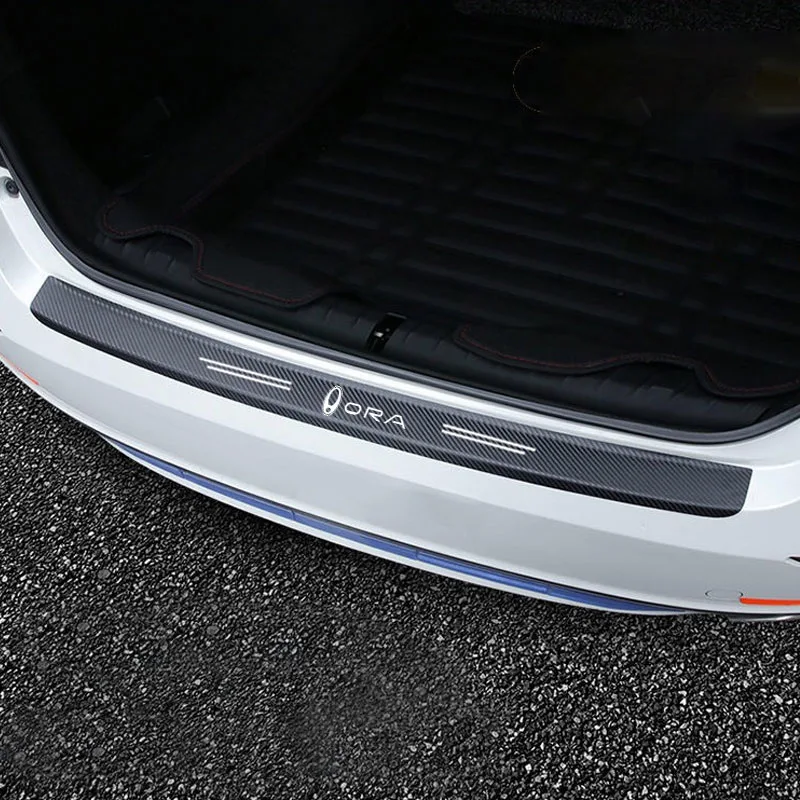 Carbon Door Sill Plate Protector Stickers for Great Wall Ora Good Cat GT Ballet Ca Twhite Cat IQ 1005008384166575