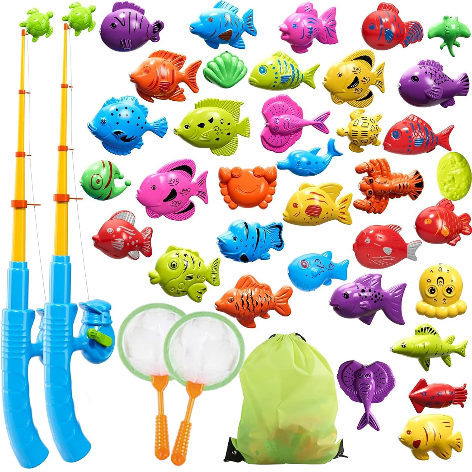 Children Bathtub Fishing Toy Swimming Bathing Pool Water Floating Fish Toy Parent-Child Interactive 1005008392007934