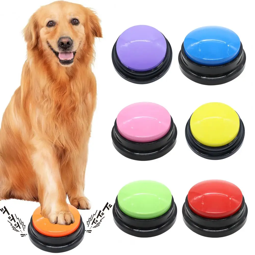 Voice Recording Button Interactive Dog Communication Button Pet Speak Training Buzzer with 30 1005008413539904