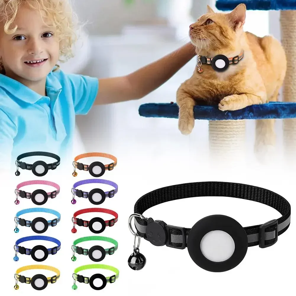 Airtag Case Collar for Cats with Protective Case for Anti Lost Locator Tracker Dog Accessories 1005008417233200