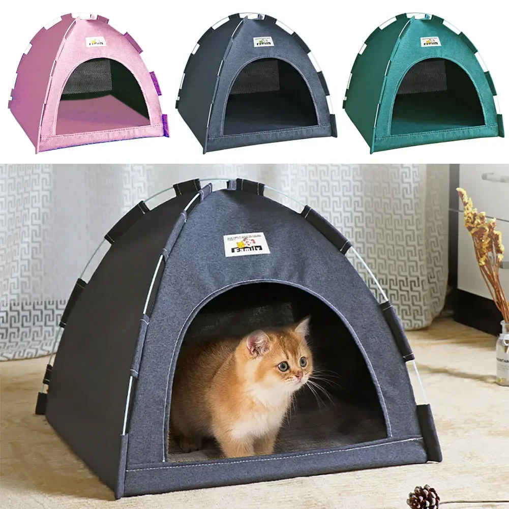 Cat Sleep House Pet Cat Tent Cave Hut for Kitten Puppy Playpen Cage Basket Cat Nesk Kennel Small 1005008419193996