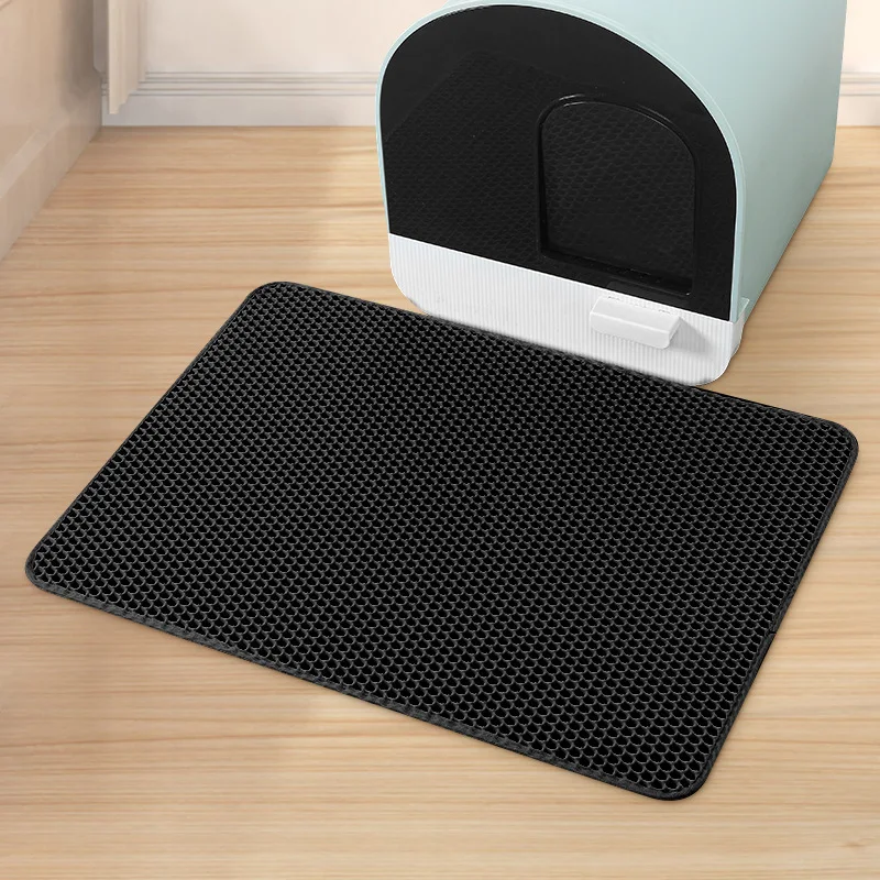 Pet Cat Litter Mat Waterproof Double Layer Trapping Big Pet Litter Box Mat Clean Pad 1005008465603176