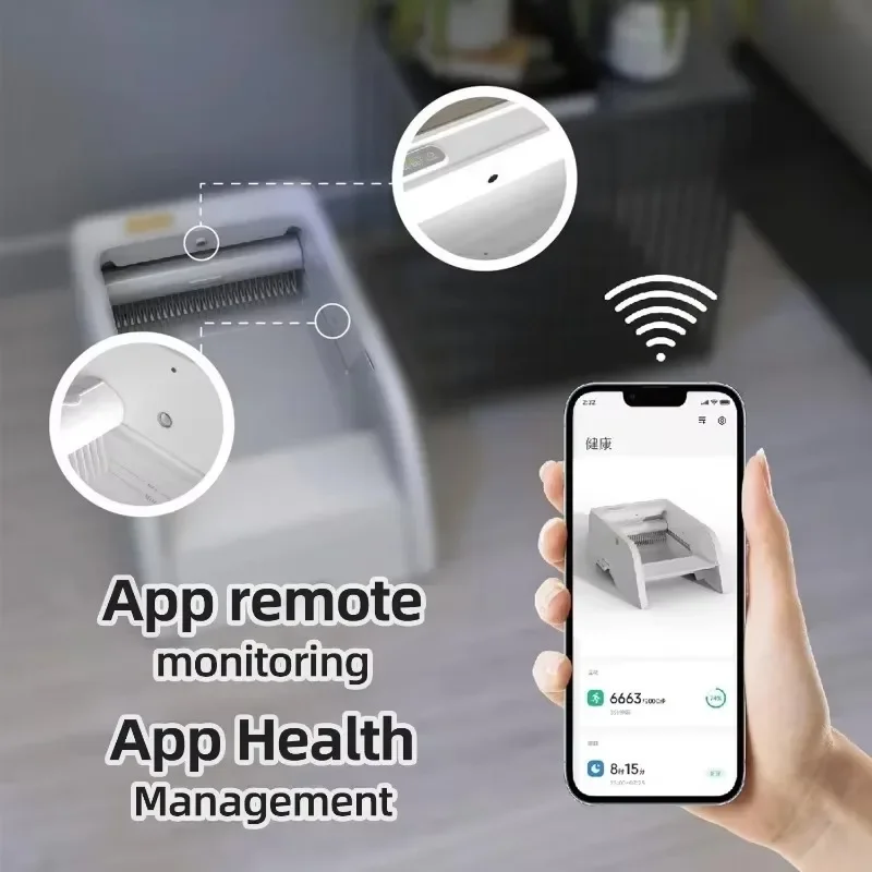 Smart Cat Litter Box Camera APP Large Automatic Cleaning Cats Toilet Semi-Closed Deodorizing 1005008473380169