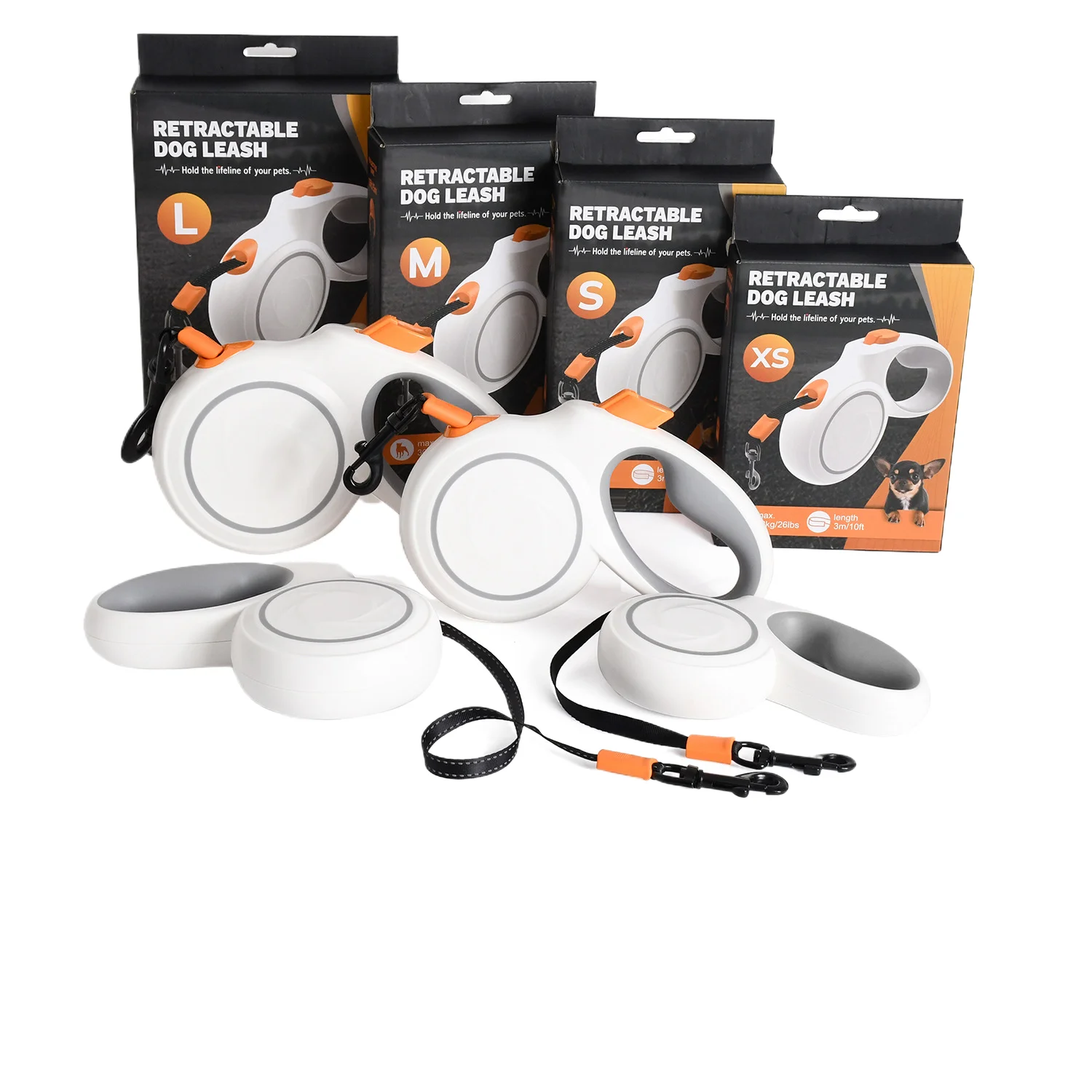 Retractable Pet Leash for Dogs and Cats, Automatic Extending Dog Walking Lead, Outdoor Pet Leash 1005008483559492