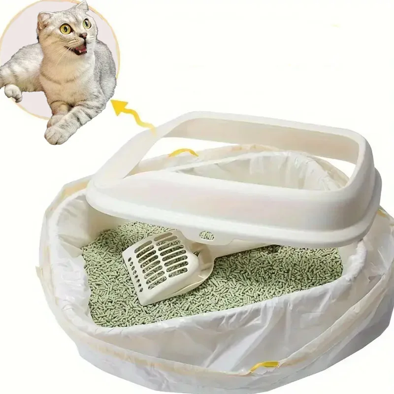 1/2/3 Multi Size Cat Litter Bag Disposable Pet Drawstring Garbage Bag Suitable for Pet Store 1005008504859480