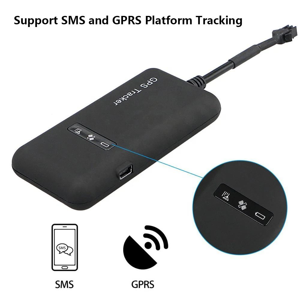 Car/Motorcycle Real-Time GPS Tracker Tracking Locator Device GPRS GSM Anti-Theft for Truck Bicycle 1005008509862142